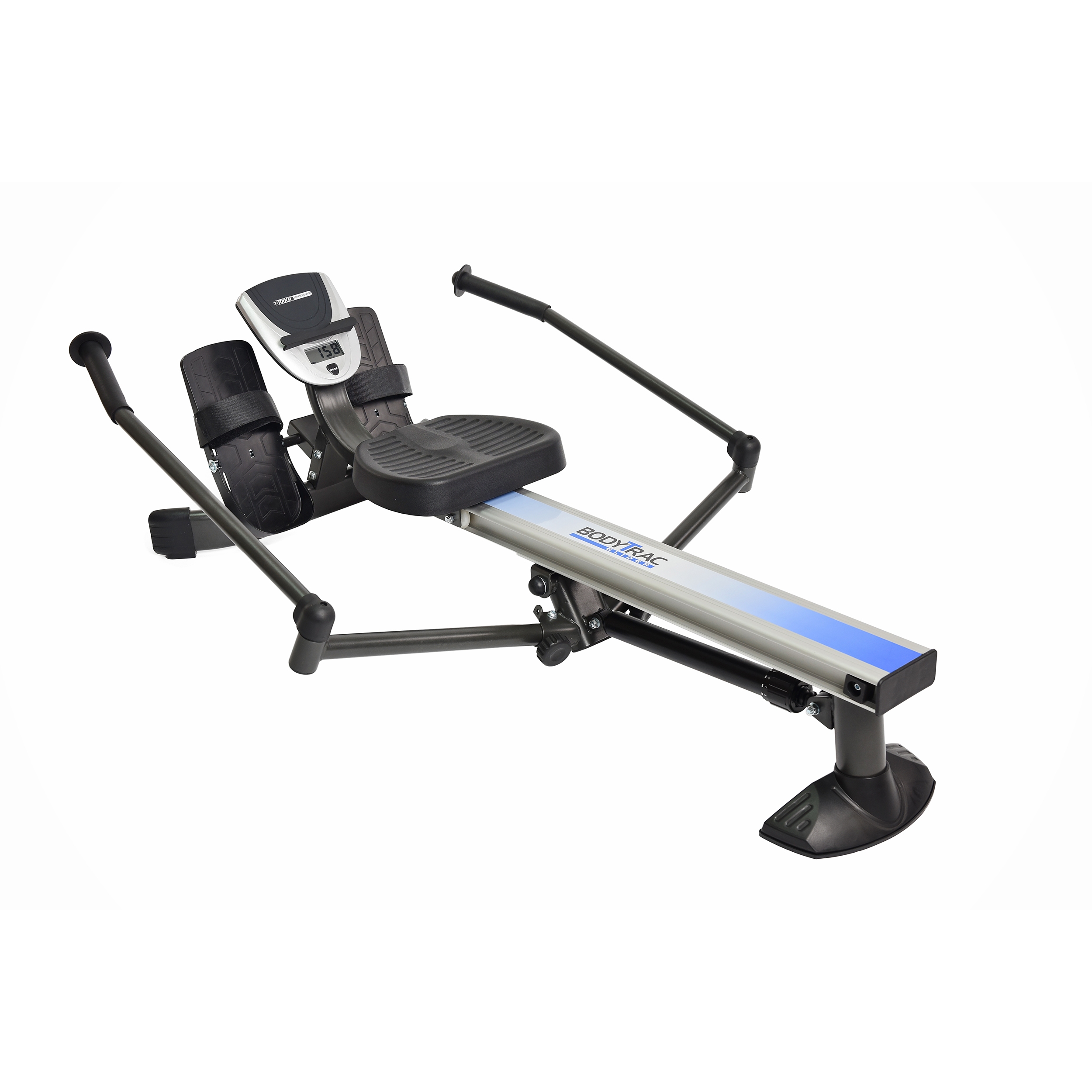 BodyTracGlider 1060 rowing machine exercise at home gym use space saving