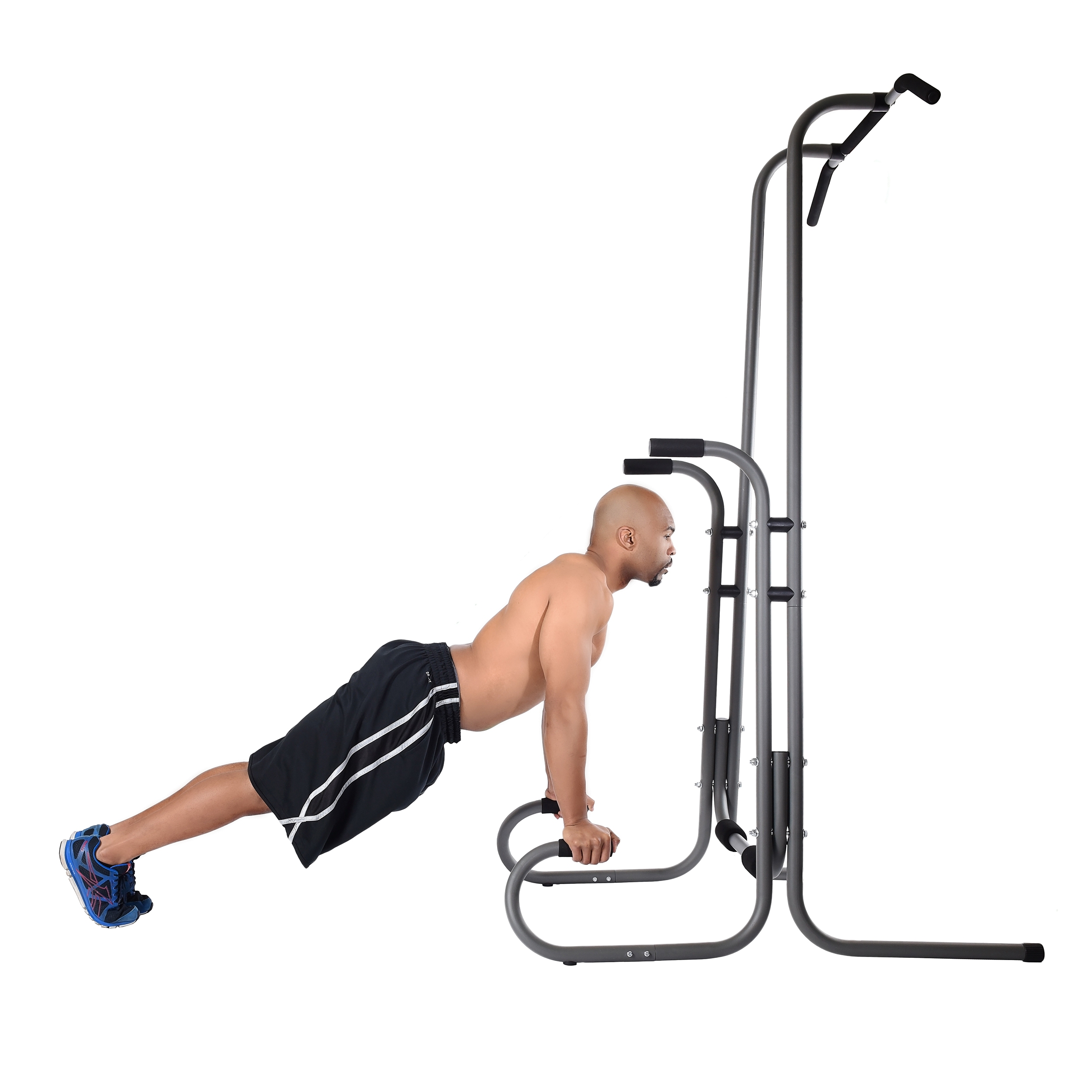 Man push up on Stamina 1690 Power Tower