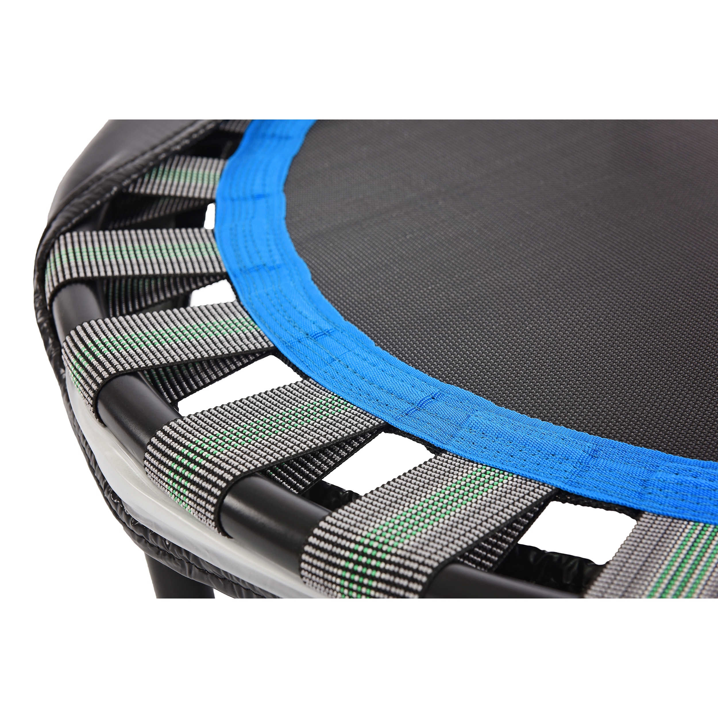 Durable Heavey-duty polypropylene rebounding surface.