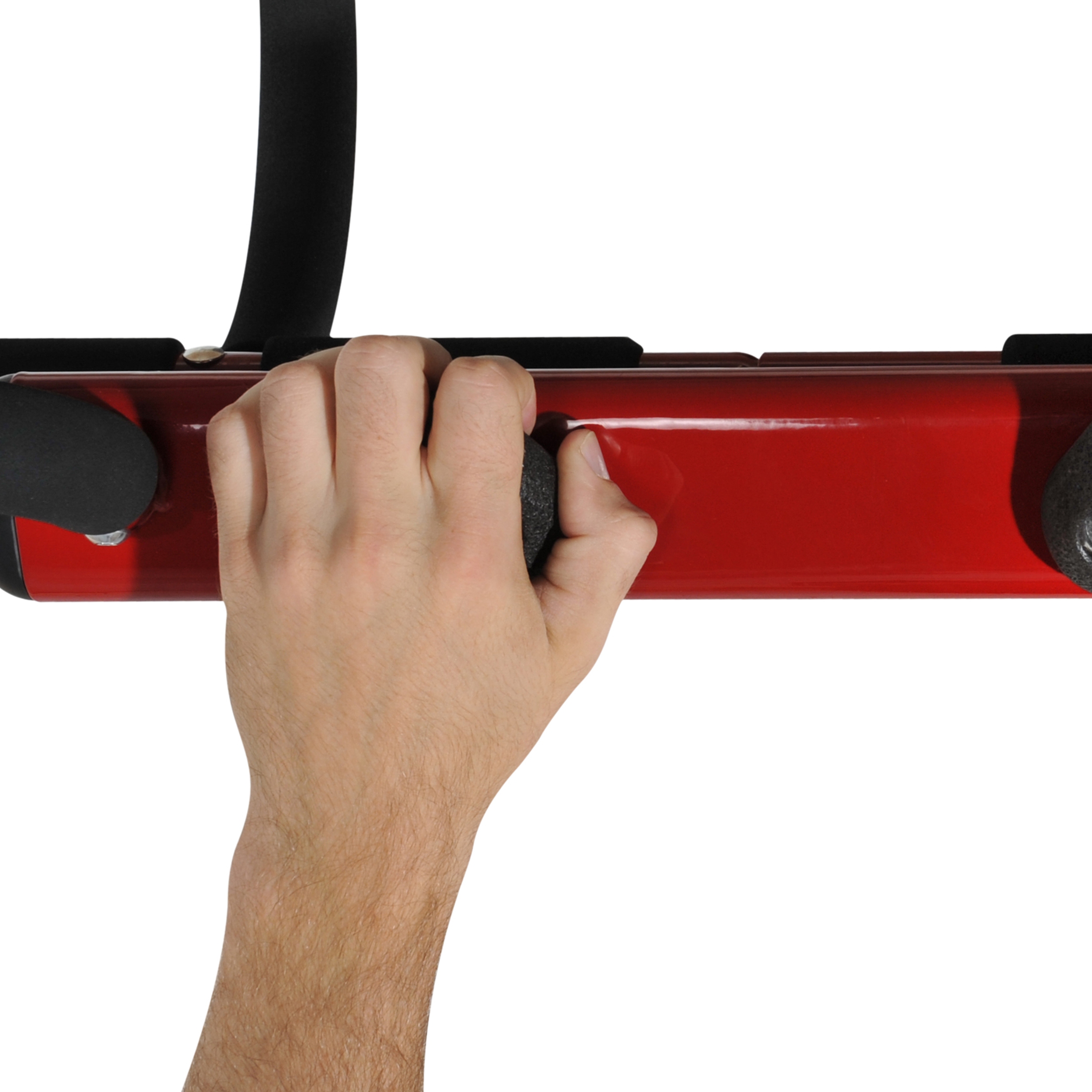 Boulder Fit Door Gym with Rock Climbing Hand Holds.