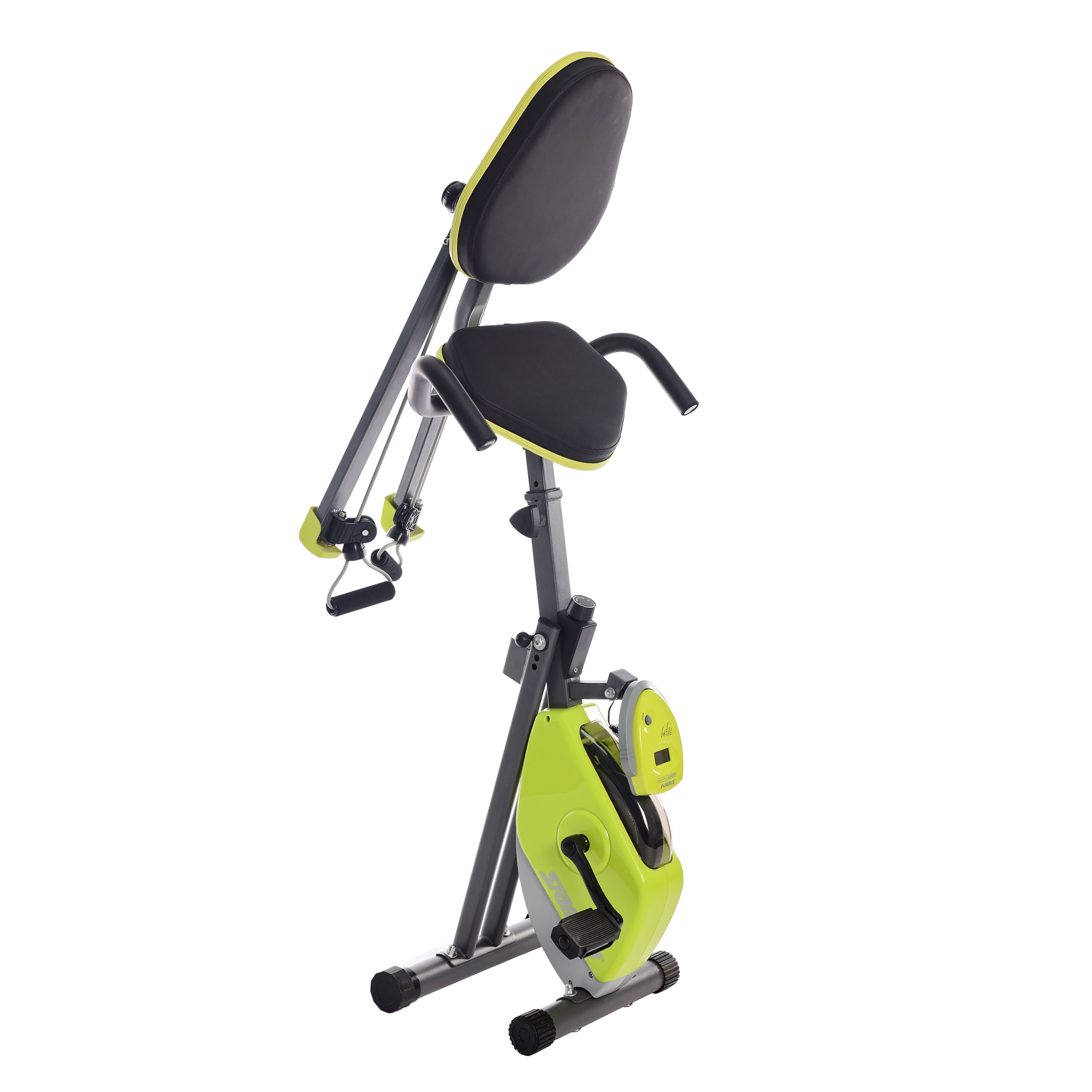 Folded Stamina Wonder Exercise Bike With Strength System.