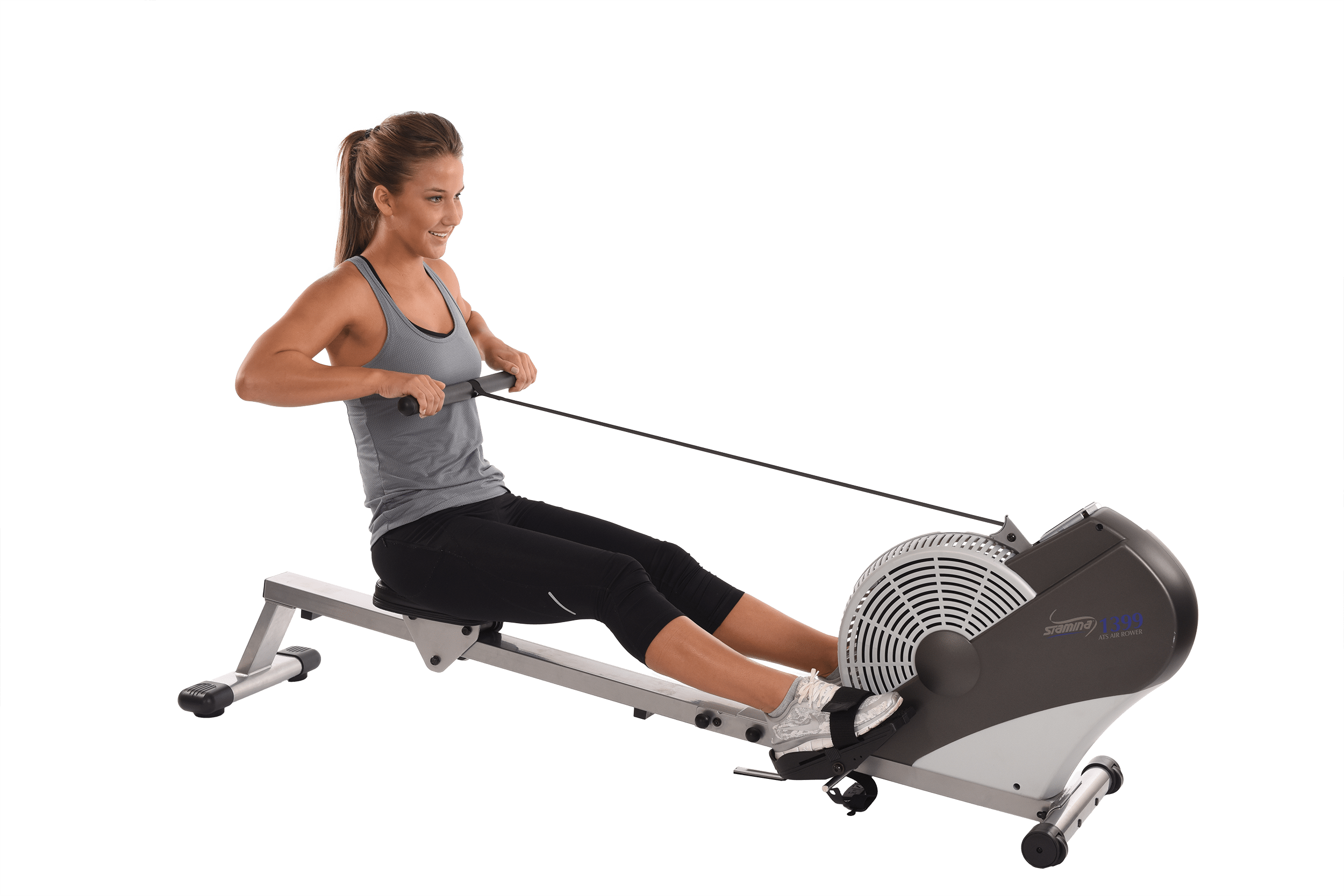 ATS Air Rower 1399 Stamina Products rowing machine exercise equipment home gym use at space-saving