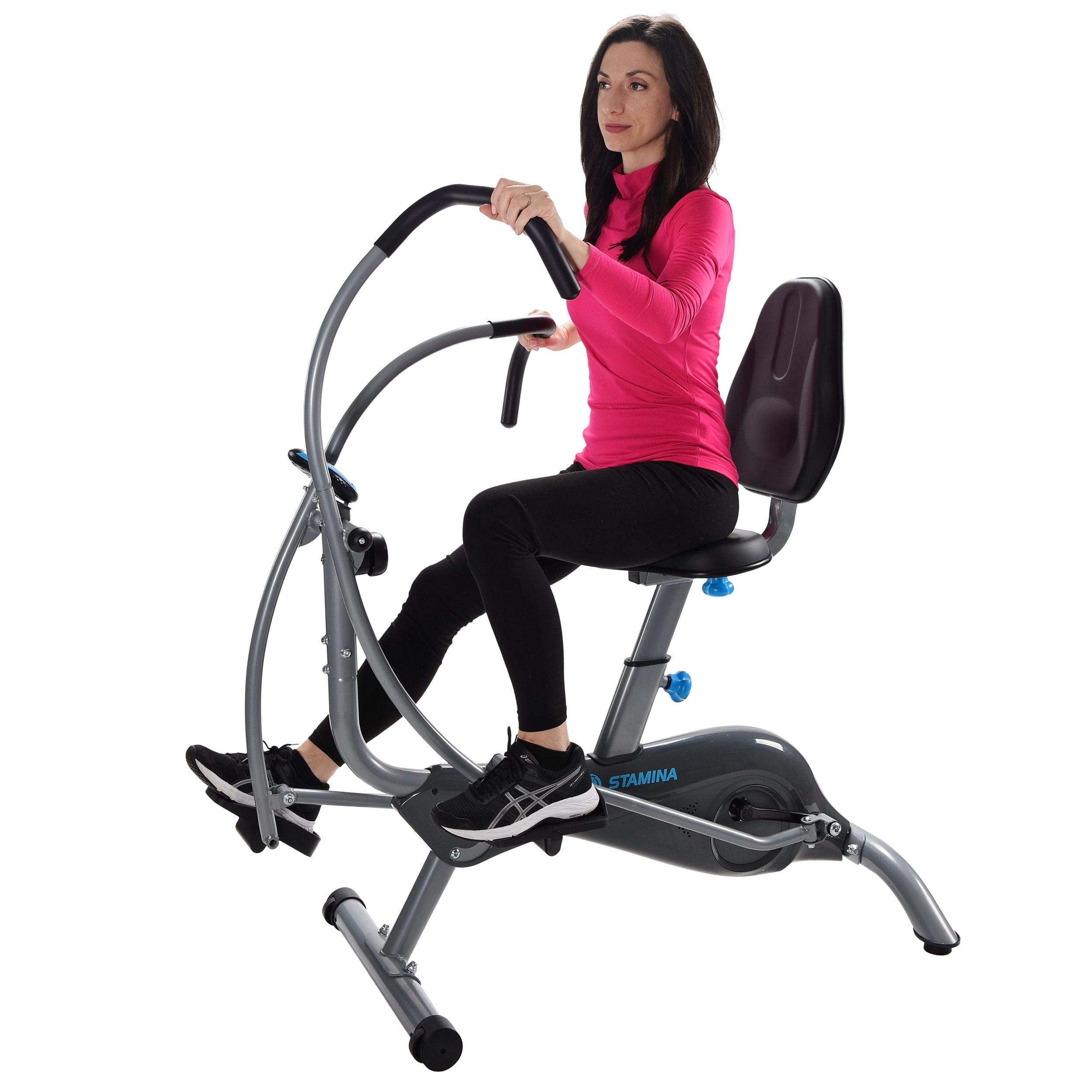 Woman cycling on Stamina Active Aging EasyStep